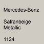 Preview: Mercedes-Benz, Safranbeige Metallic, 1124.